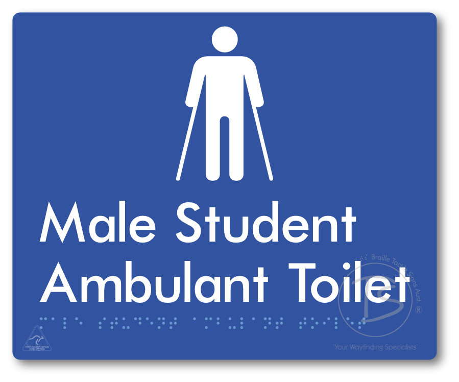 Male Student Ambulant Toilet
