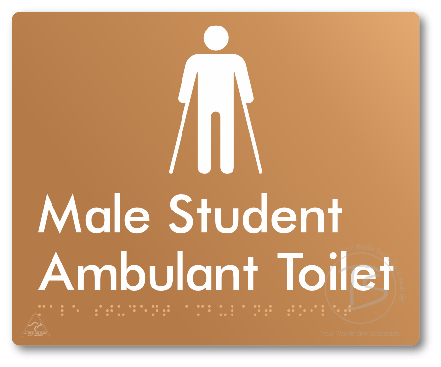 Male Student Ambulant Toilet