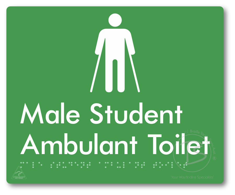 Male Student Ambulant Toilet