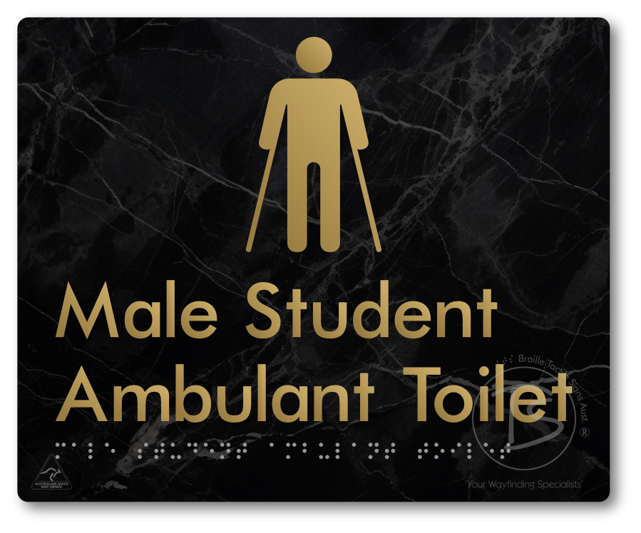 Male Student Ambulant Toilet