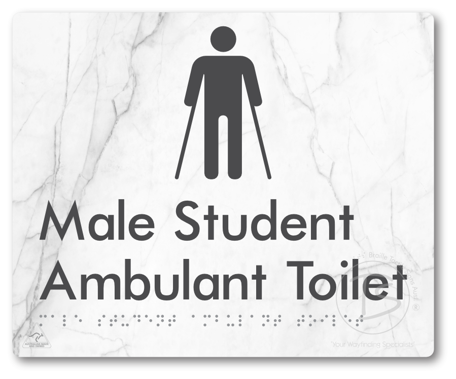 Male Student Ambulant Toilet