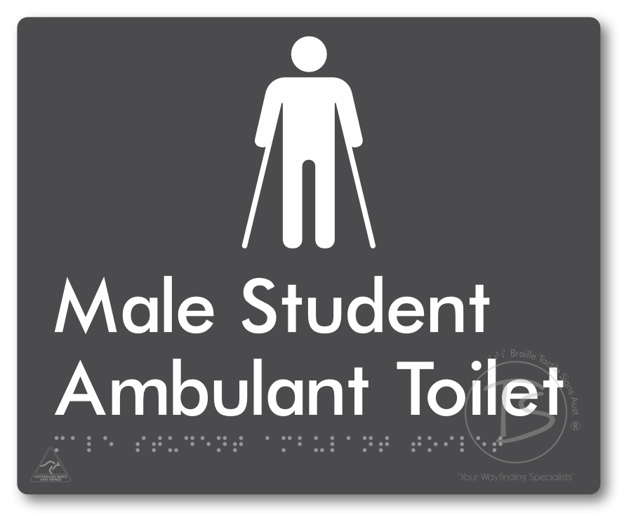 Male Student Ambulant Toilet