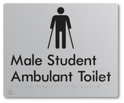 Male Student Ambulant Toilet