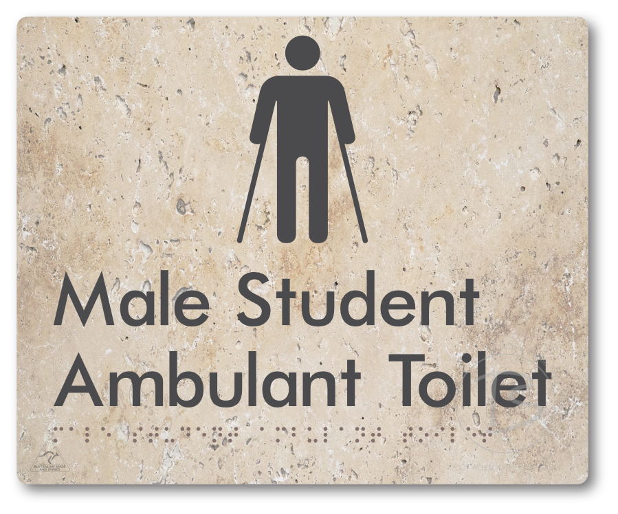 Male Student Ambulant Toilet