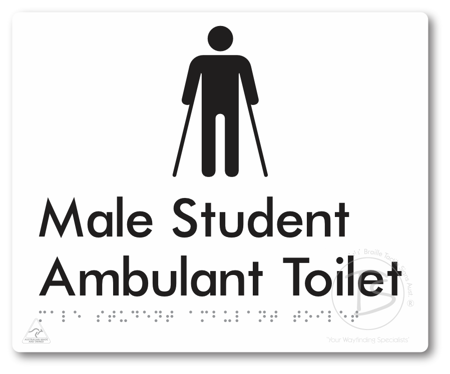 Male Student Ambulant Toilet
