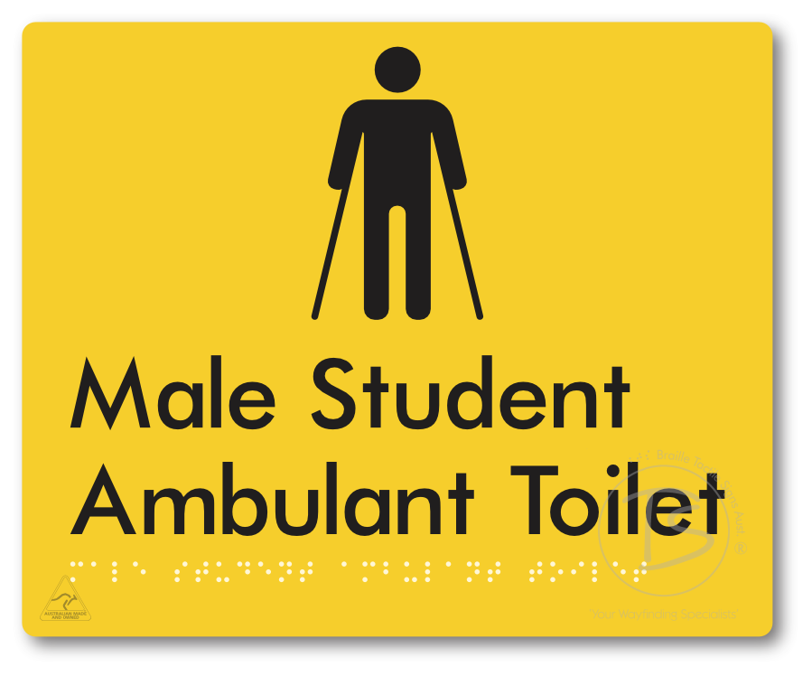 Male Student Ambulant Toilet
