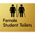 Female Student Toilets with Ambulant Cubicle & Air Lock