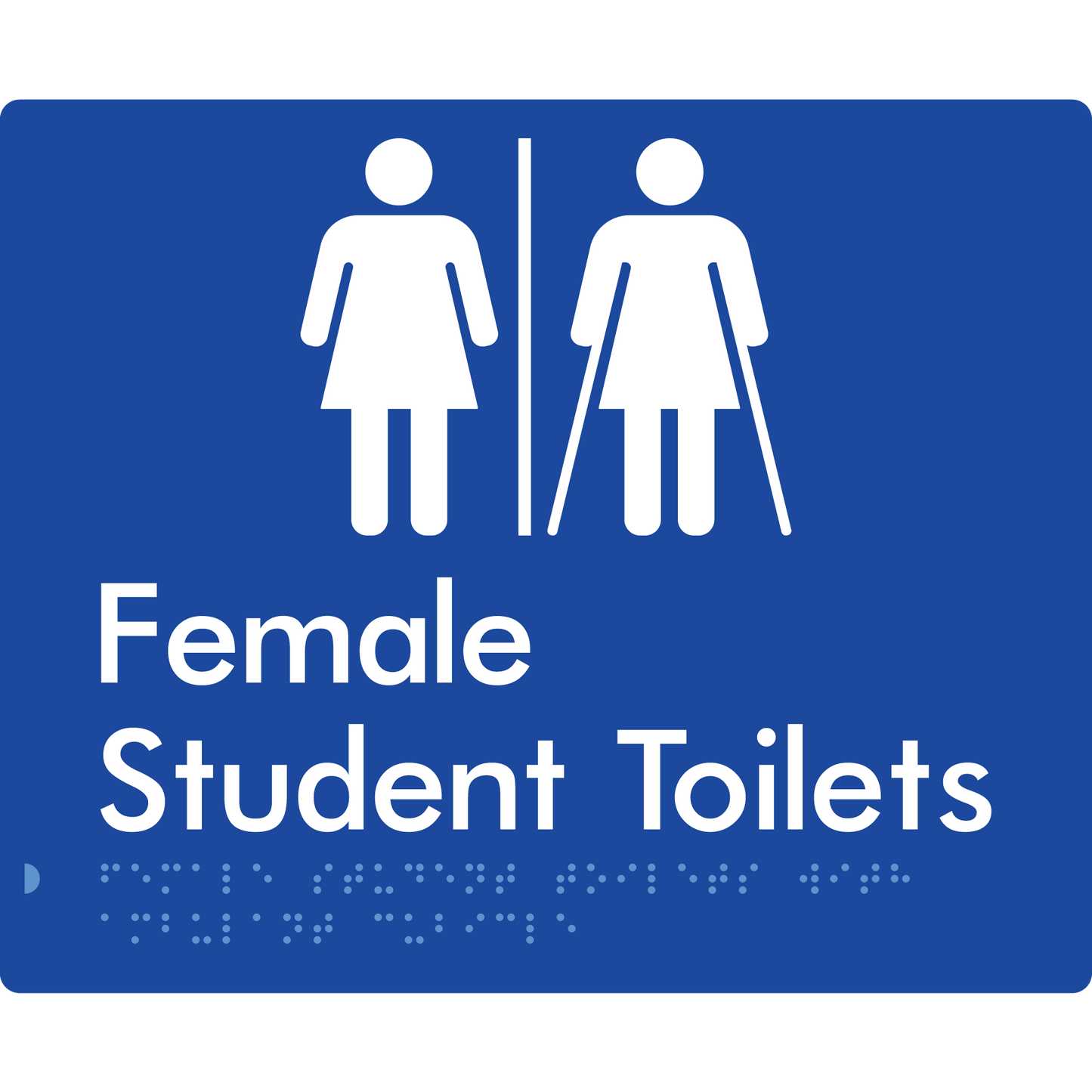 Female Student Toilets with Ambulant Cubicle & Air Lock