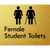 Female Student Toilets with Ambulant Cubicle
