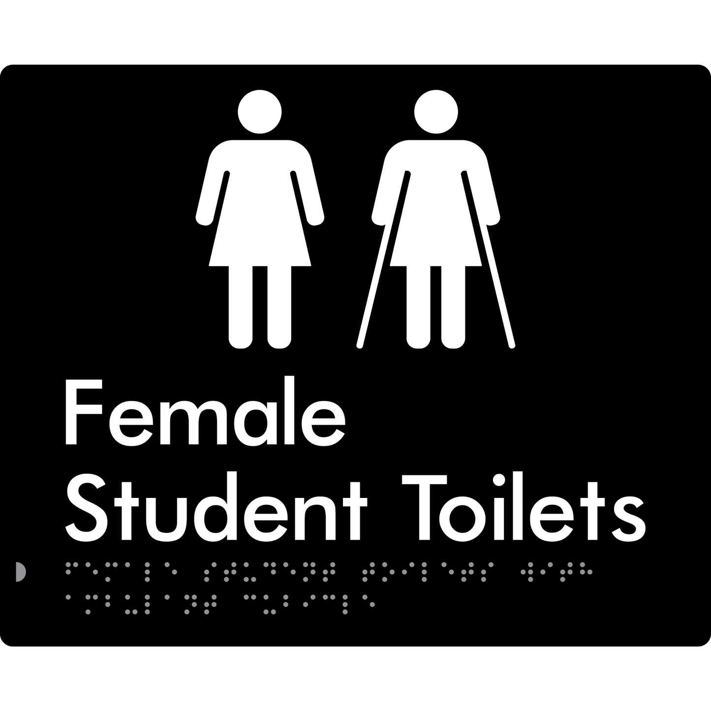 Female Student Toilets with Ambulant Cubicle