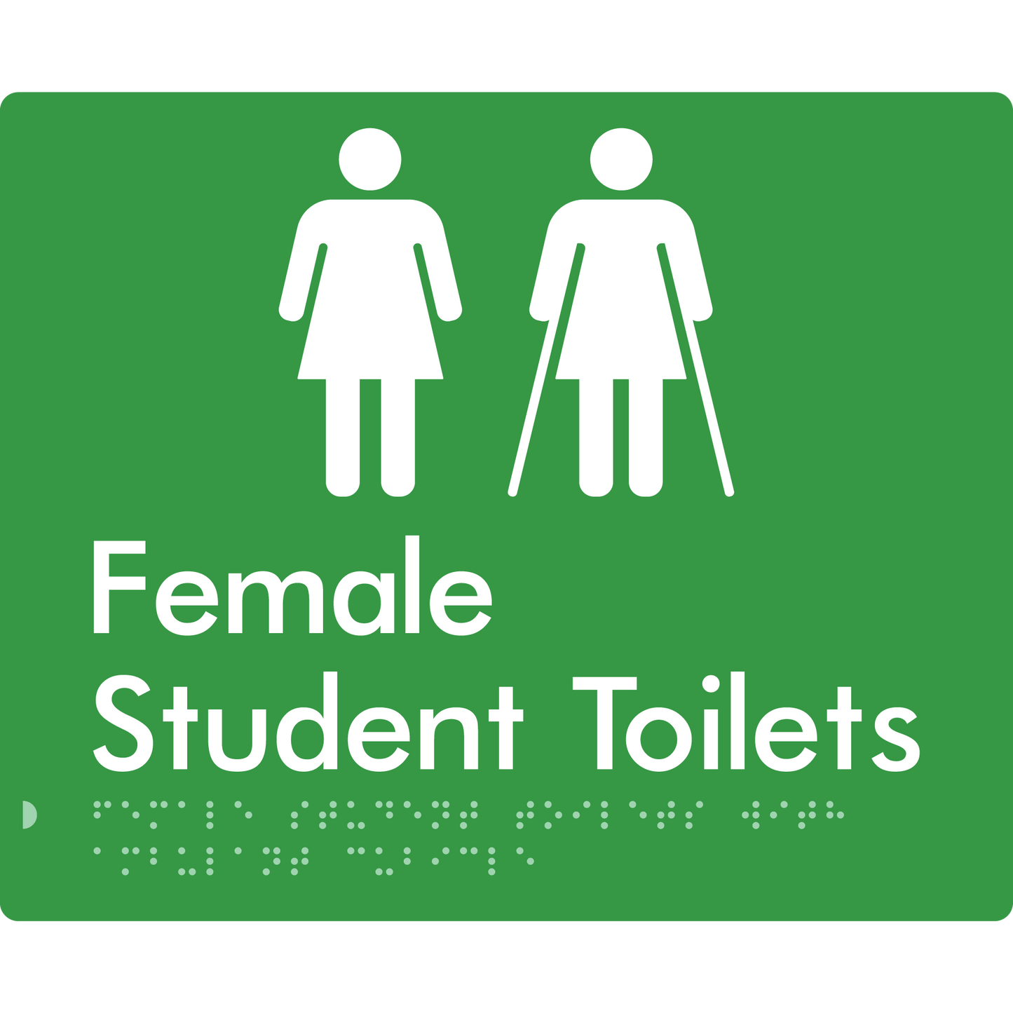 Female Student Toilets with Ambulant Cubicle