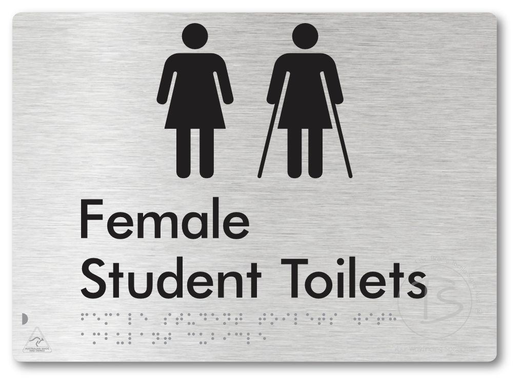 Female Student Toilets with Ambulant Cubicle