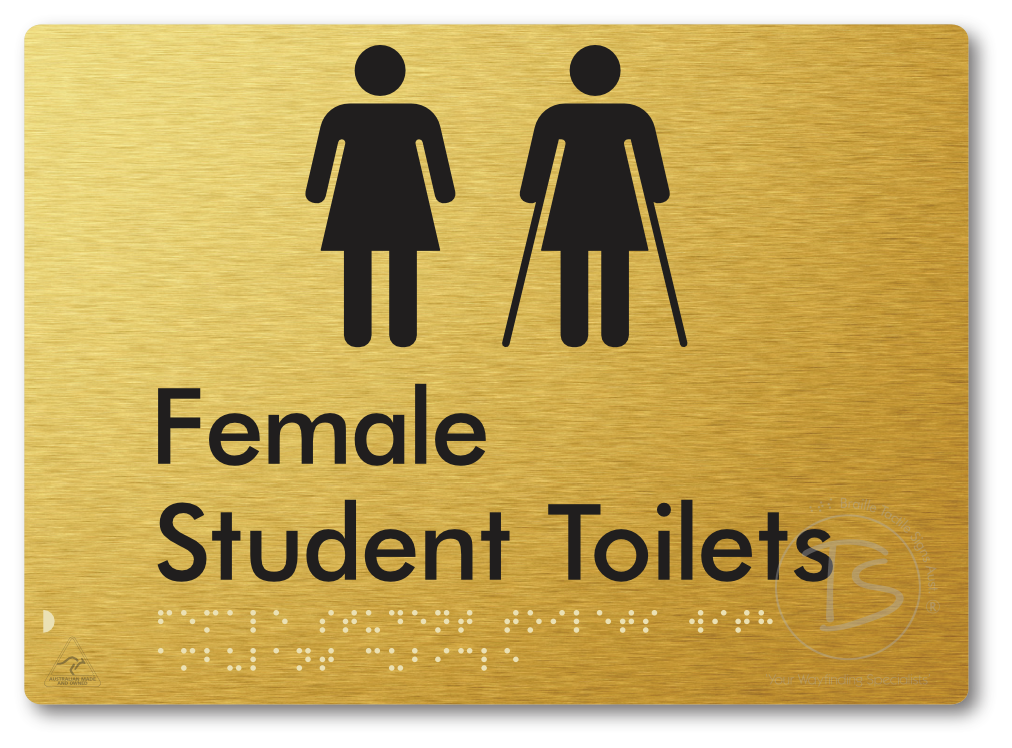 Female Student Toilets with Ambulant Cubicle