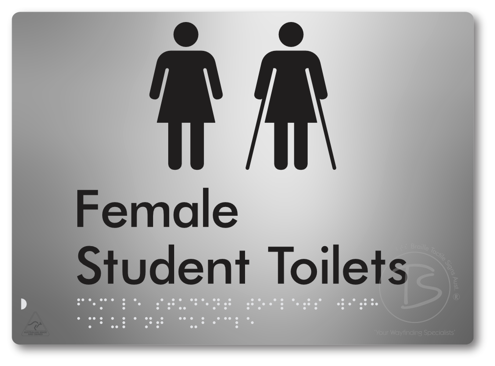 Female Student Toilets with Ambulant Cubicle