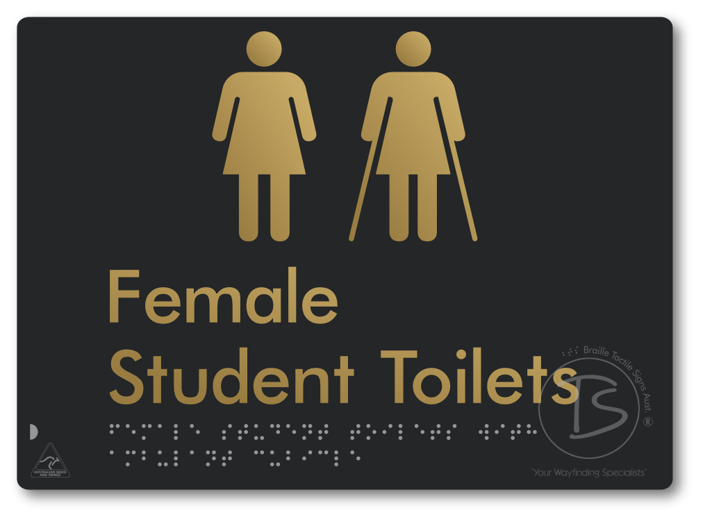 Female Student Toilets with Ambulant Cubicle