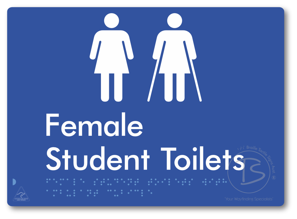 Female Student Toilets with Ambulant Cubicle