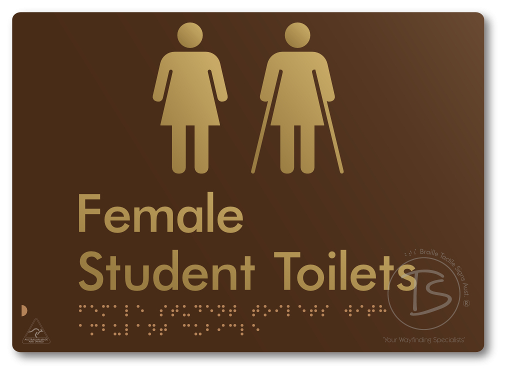 Female Student Toilets with Ambulant Cubicle