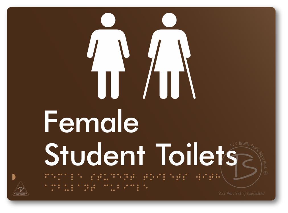 Female Student Toilets with Ambulant Cubicle