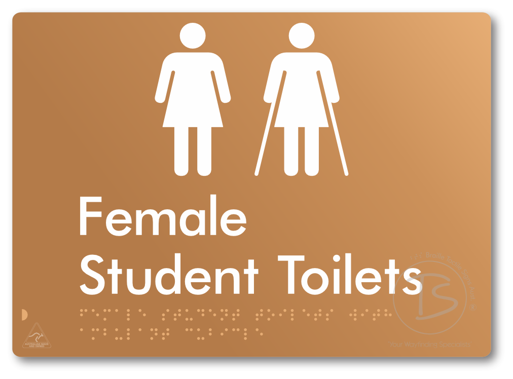 Female Student Toilets with Ambulant Cubicle