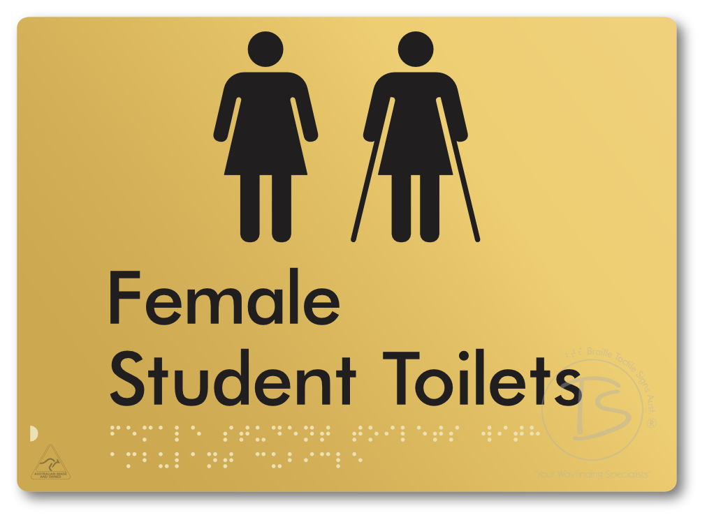 Female Student Toilets with Ambulant Cubicle