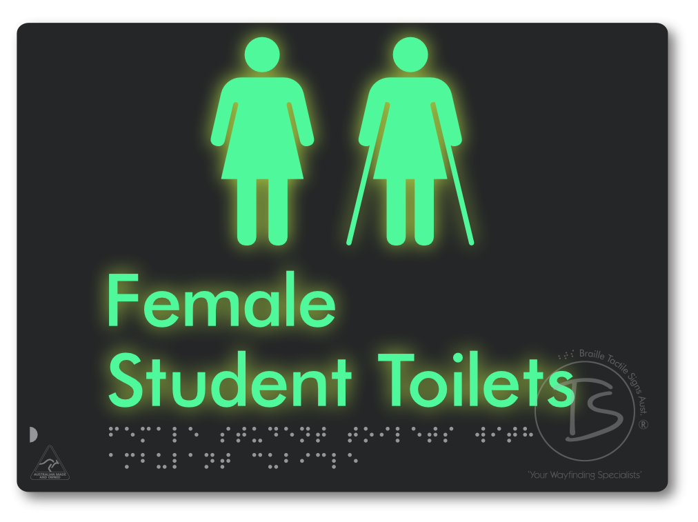Female Student Toilets with Ambulant Cubicle