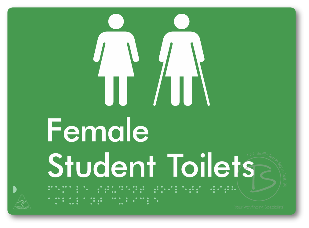 Female Student Toilets with Ambulant Cubicle