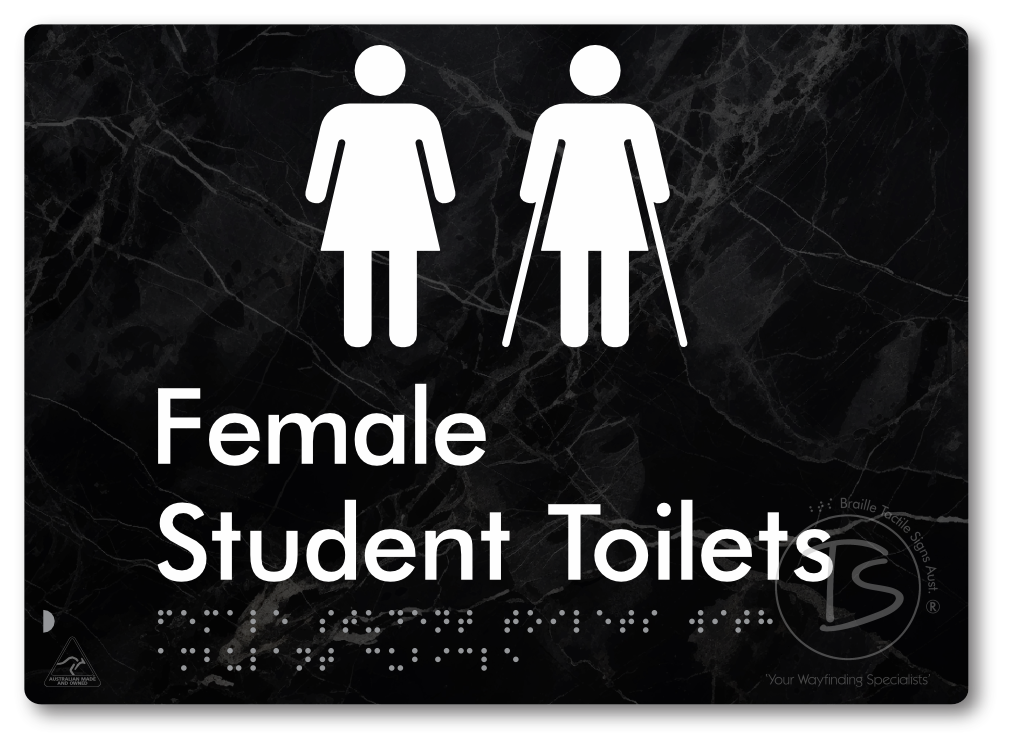 Female Student Toilets with Ambulant Cubicle