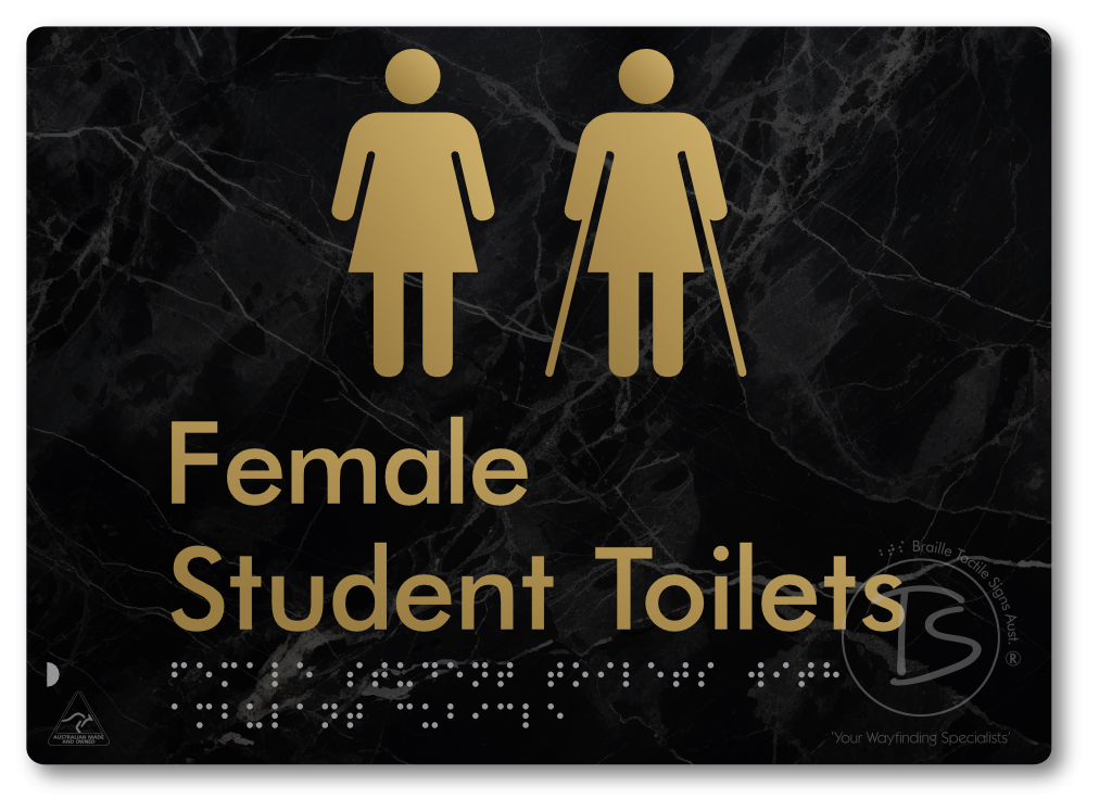Female Student Toilets with Ambulant Cubicle