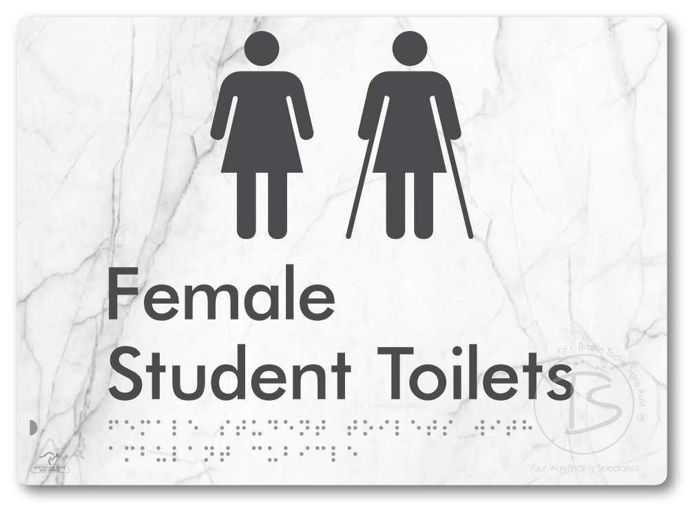 Female Student Toilets with Ambulant Cubicle