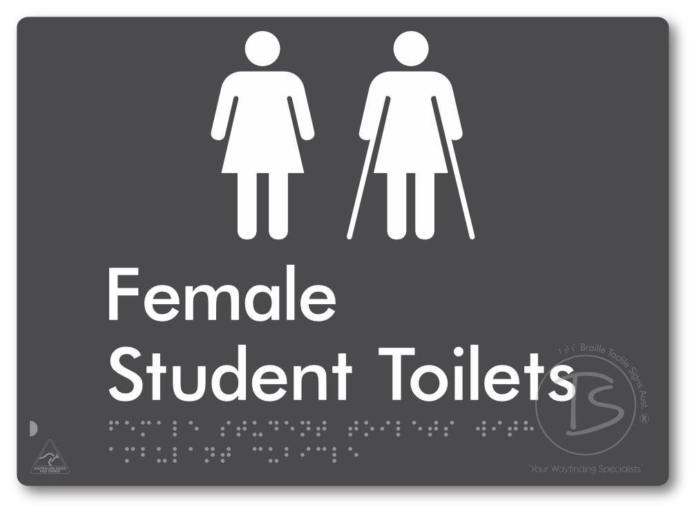 Female Student Toilets with Ambulant Cubicle