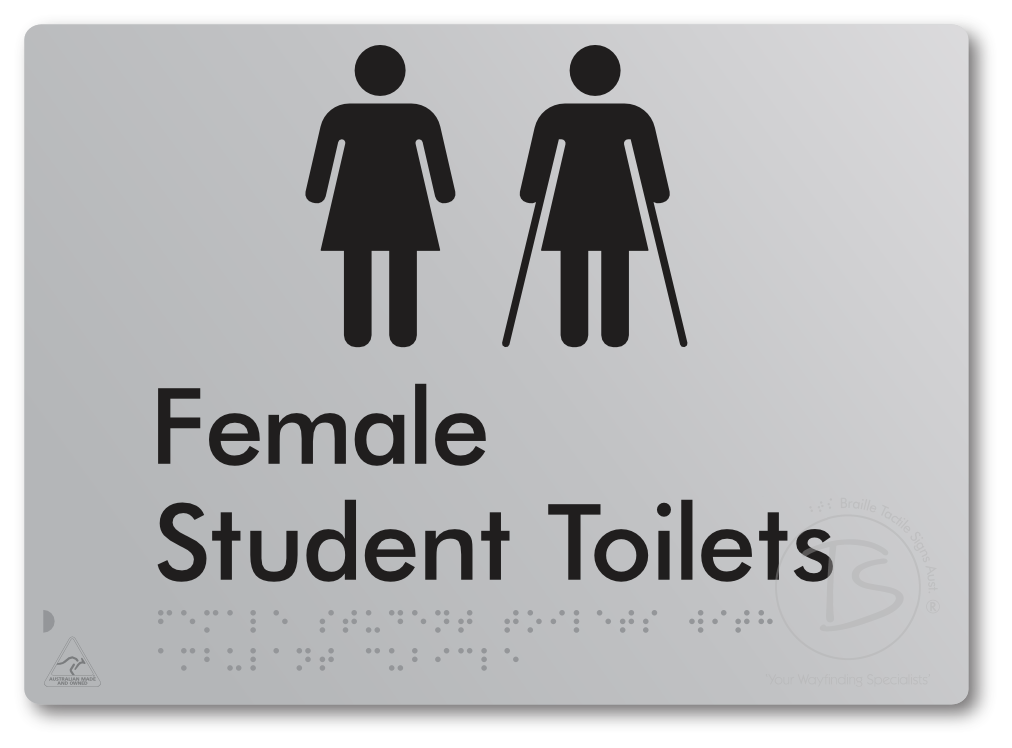 Female Student Toilets with Ambulant Cubicle