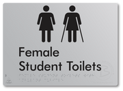 Female Student Toilets with Ambulant Cubicle