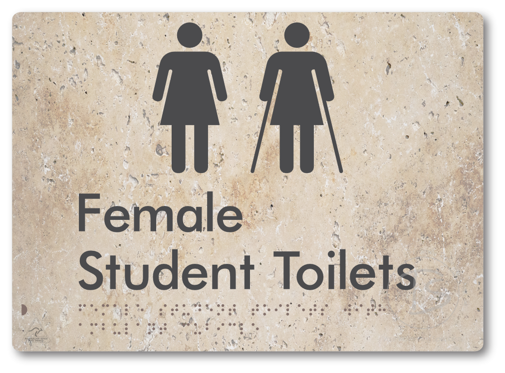 Female Student Toilets with Ambulant Cubicle