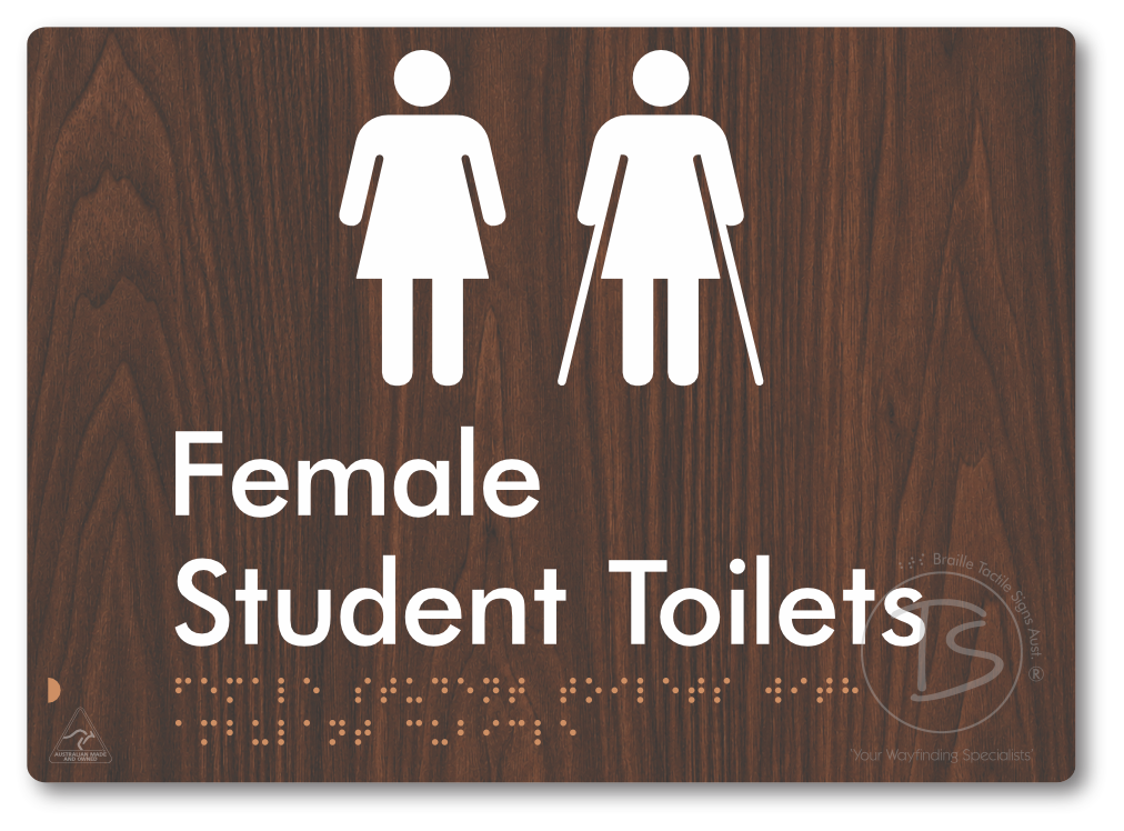 Female Student Toilets with Ambulant Cubicle