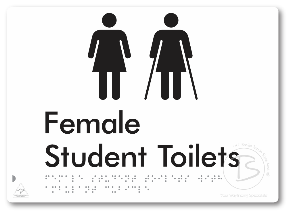 Female Student Toilets with Ambulant Cubicle
