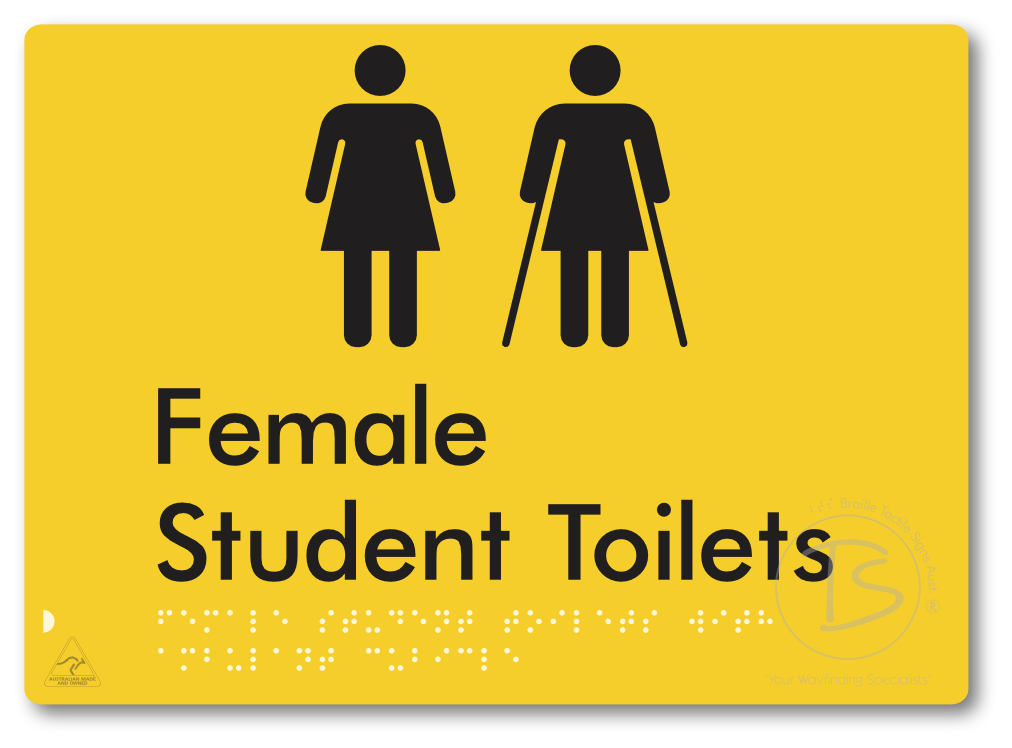Female Student Toilets with Ambulant Cubicle