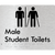 Male Student Toilets with Ambulant Cubicle & Air Lock