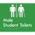 Male Student Toilets with Ambulant Cubicle & Air Lock