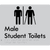 Male Student Toilets with Ambulant Cubicle & Air Lock
