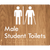 Male Student Toilets with Ambulant Cubicle & Air Lock