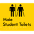 Male Student Toilets with Ambulant Cubicle & Air Lock
