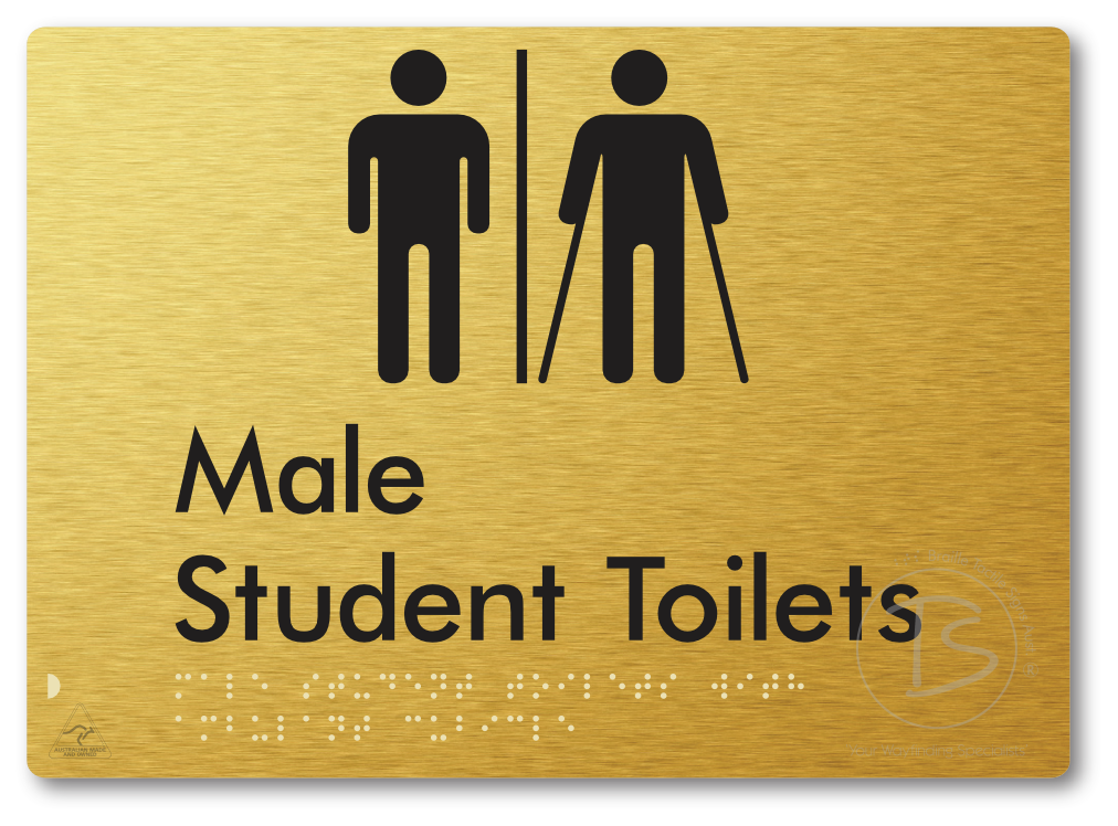 Male Student Toilets with Ambulant Cubicle & Airlock