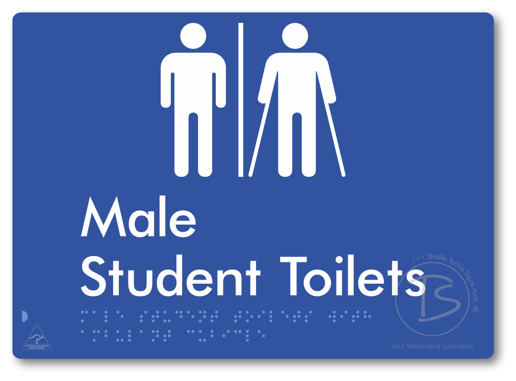 Male Student Toilets with Ambulant Cubicle & Airlock