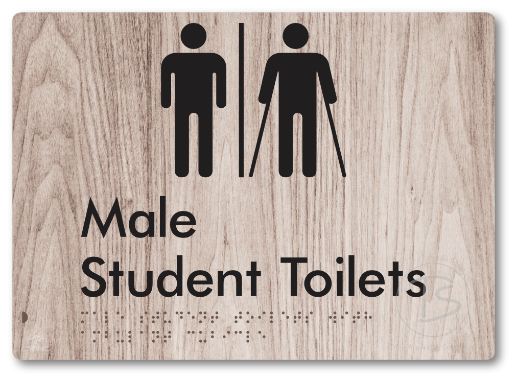 Male Student Toilets with Ambulant Cubicle & Airlock