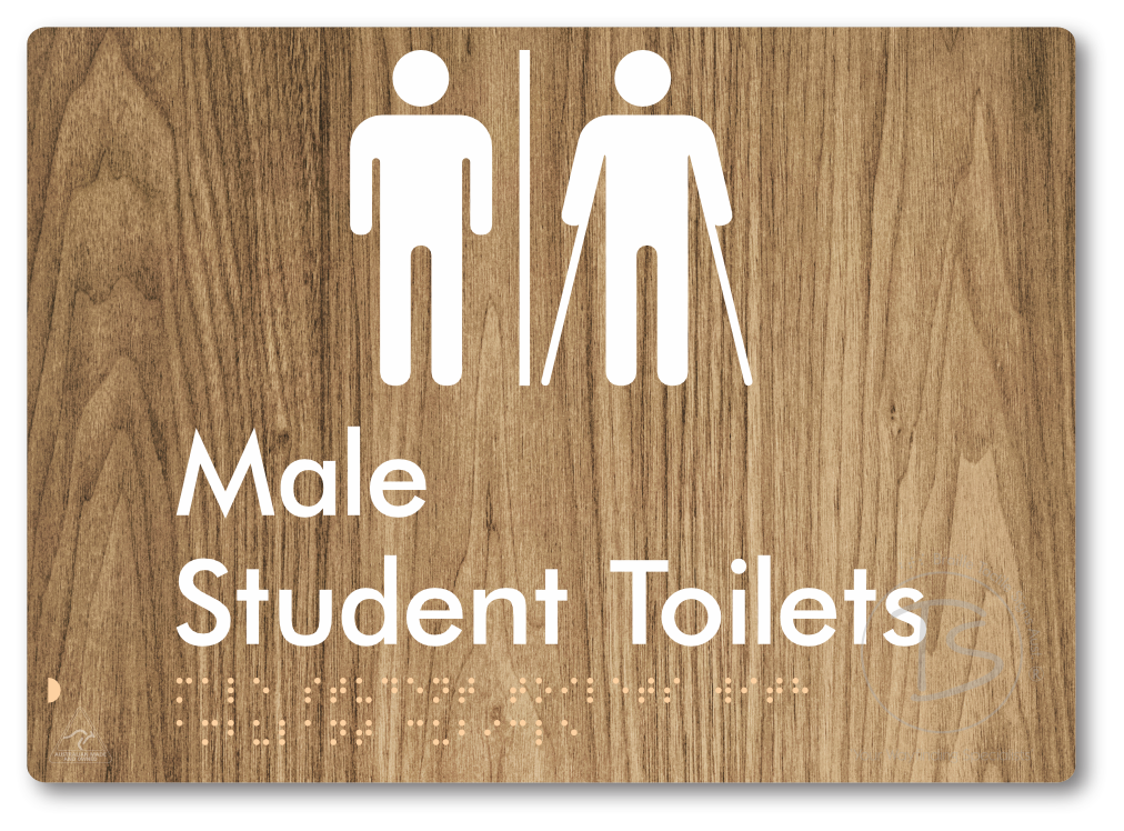 Male Student Toilets with Ambulant Cubicle & Airlock