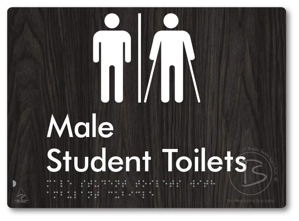 Male Student Toilets with Ambulant Cubicle & Airlock