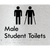 Male Student Toilets with Ambulant Cubicle
