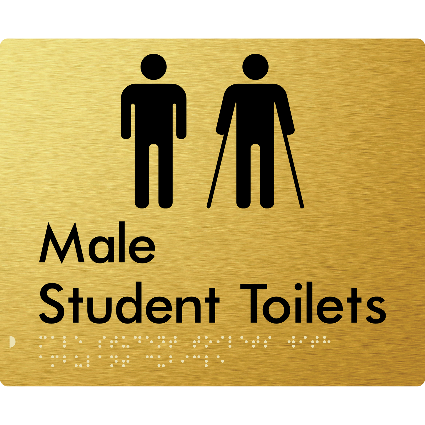 Male Student Toilets with Ambulant Cubicle