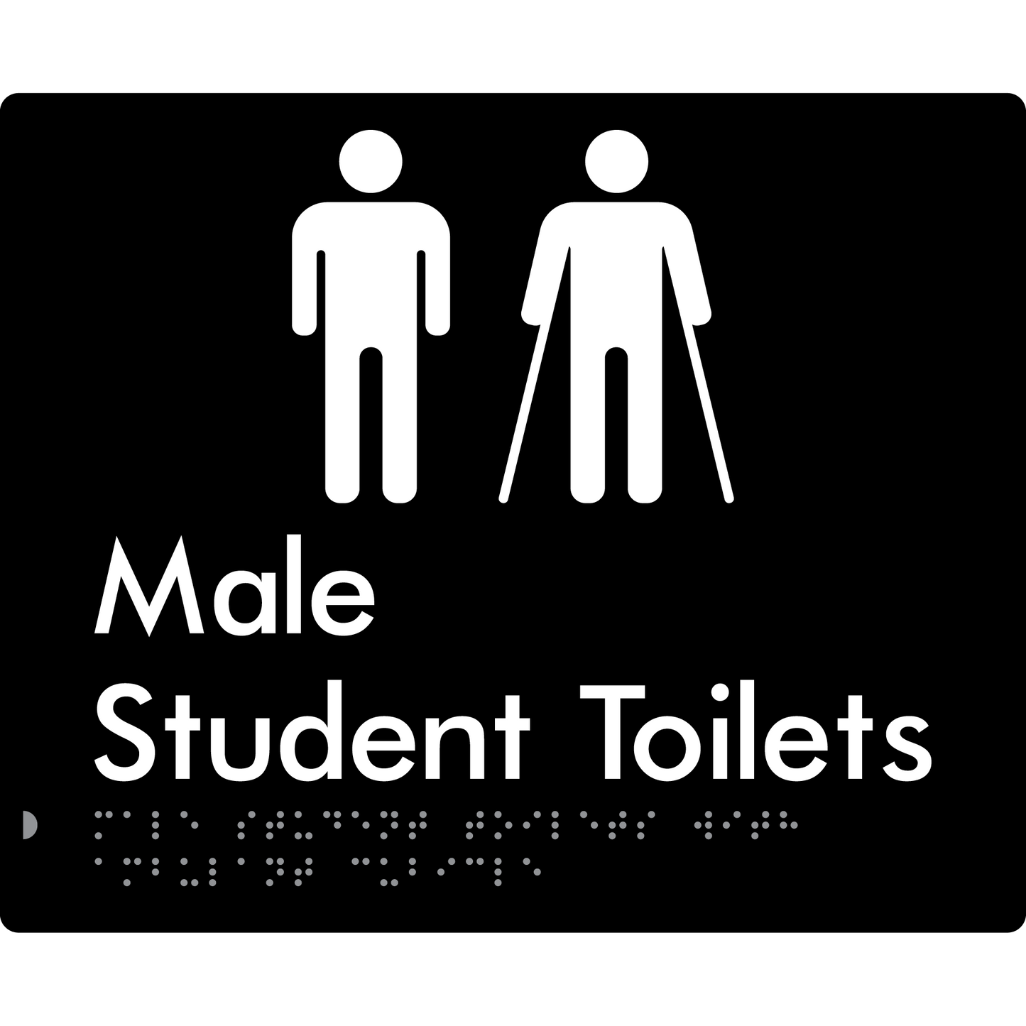 Male Student Toilets with Ambulant Cubicle