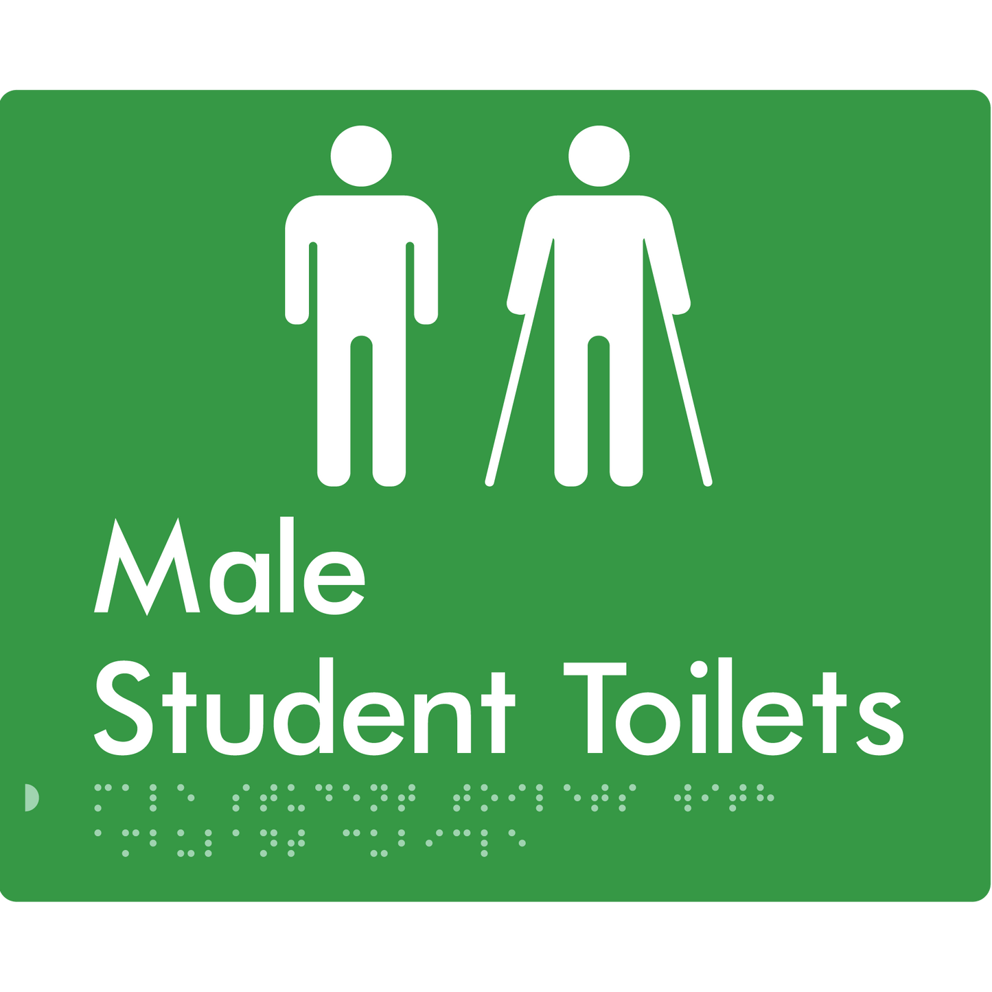 Male Student Toilets with Ambulant Cubicle